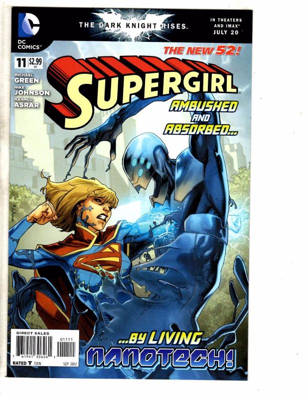 Lot Of 5 Supergirl DC NEW 52 Comic Books # 11 12 13 15 16 1st Prints Batman RC2