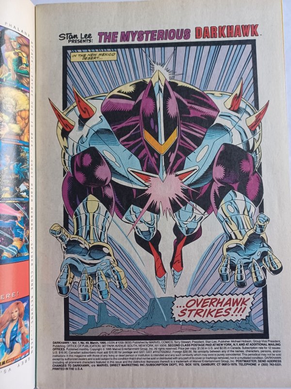 Darkhawk #49 - 1995 - (-NM)