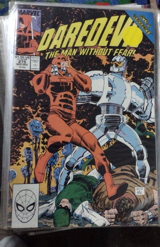 Daredevil  # 275  1989, Marvel DISNEY  JOHN ROMITA JR   ACTS OF VENGEANCE ULTRON