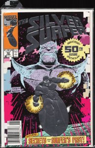 Silver Surfer #50 Newsstand Edition (1991) Silver Surfer