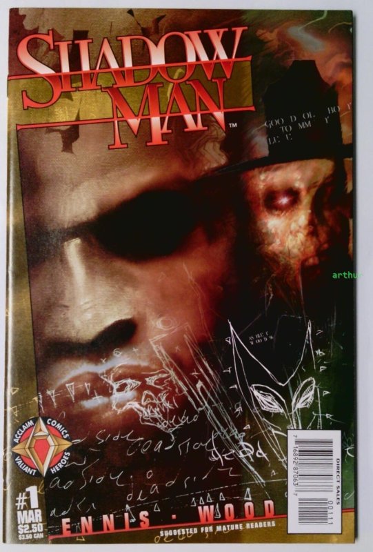 Shadowman #1 (Mar 1997, Acclaim / Valiant) NM-