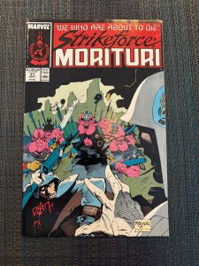 Strikeforce: Morituri #21 (1988)