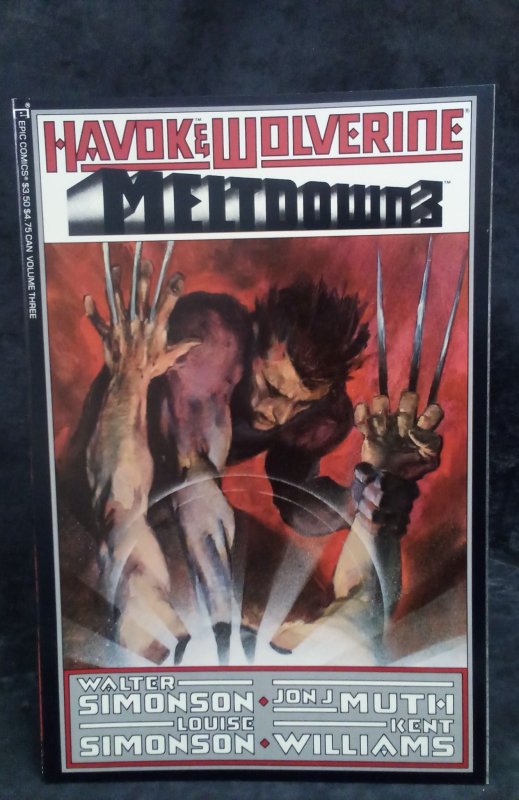 Havok & Wolverine: Meltdown #3 (1988)