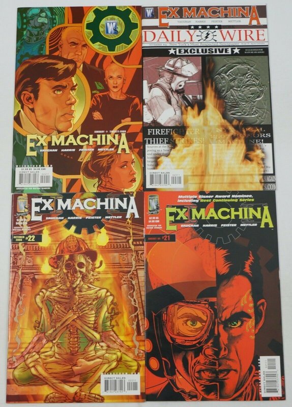 Ex Machina: Smoke Smoke #1-4 VF/NM complete story - Vaughan (#21-24) ; Wildstorm
