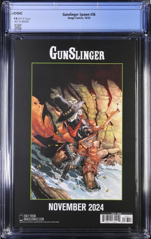 Gunslinger Spawn #36 (10/24) Graded CGC 9.8