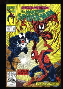 Amazing Spider-Man #362 VF+ 8.5 2nd Carnage!