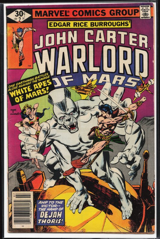 John Carter Warlord of Mars #2 (1977) John Carter Warlord of Mars