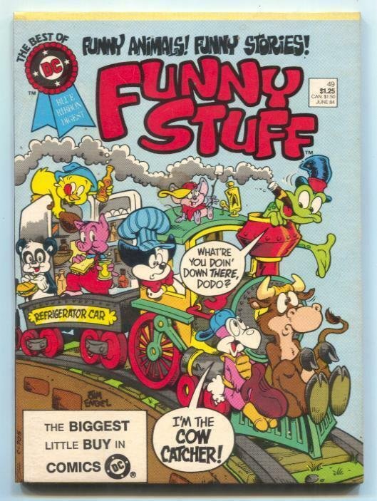 Best Of DC #49 1984-FUNNY STUFF-DC Digest VF