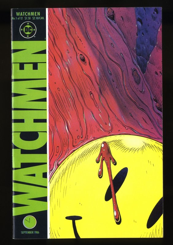 Watchmen #1 VF+ 8.5 1st Rorschach! 1st Silk Spectre! 1st Ozymandias!