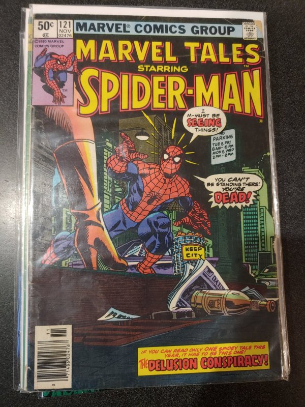 ​Marvel Tales starring Spider-man #121 (Nov 1980, Marvel) Spiderman