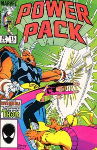 Power Pack #15 VF/NM ; Marvel | Betay Ray Bill