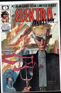 Elektra: Assassin #7 (1987) Elektra