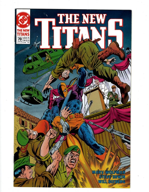 The New Titans #70 (1990) SR8