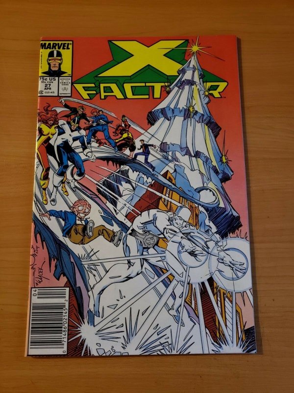 X-Factor #27 Newsstand Edition ~ NEAR MINT NM ~ (Apr 1988, Marvel Comics)