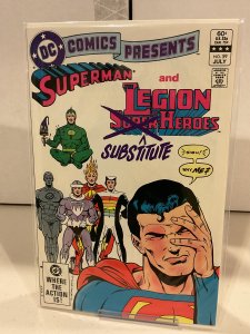 DC Comics Presents #59 1983 Superman! Substitutes! 9.0 (our highest grade)