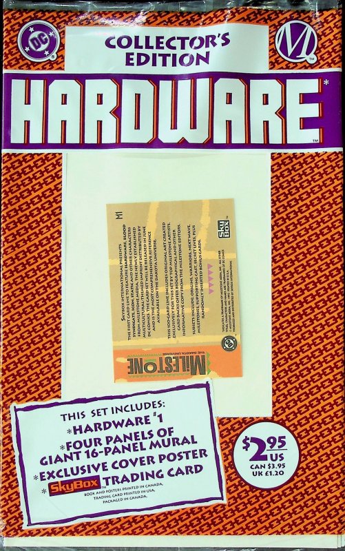 Hardware #1 Collector's Ed. (1993) - CGC 9.0-Cert#4258145010-with bag & ...