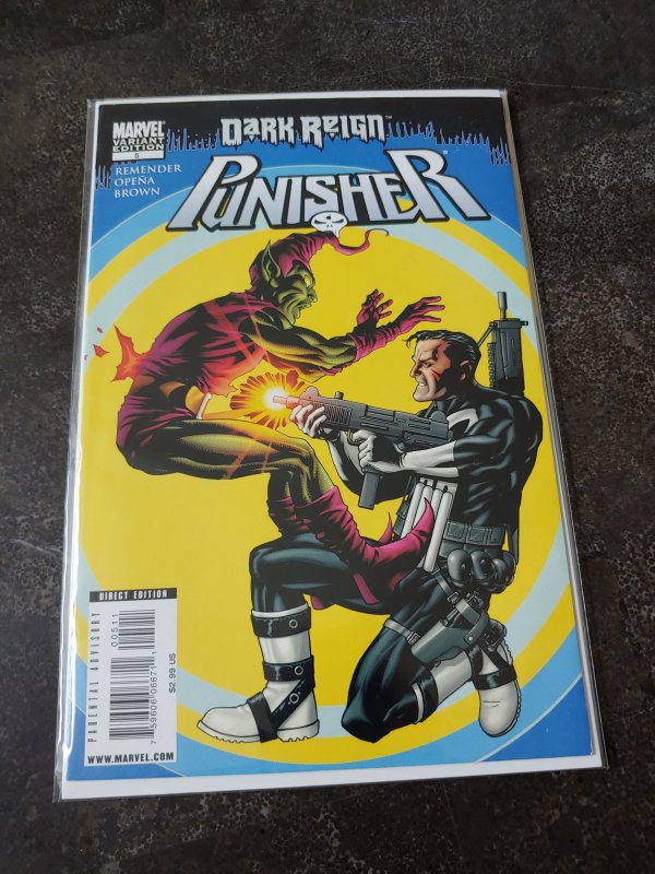 Punisher #5 (2009) VARIANT