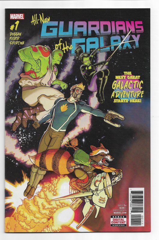 All-New Guardians of the Galaxy #1 (2017) NM