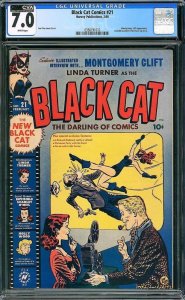 Black Cat Comics #21 (Harvey Publications, 1950) CGC 7.0
