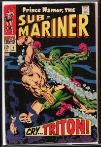 Sub-Mariner #2 (1968) Namor the Sub-Mariner