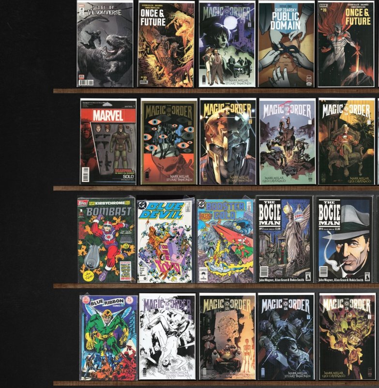 Huge Lot 140+ Comics with Booster Gold, Blue Devil, Once & Future & More!