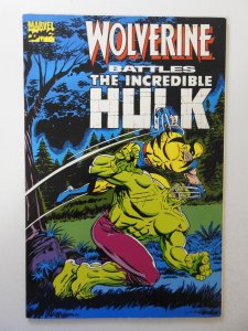 Wolverine Battles the Incredible Hulk FN Condition!