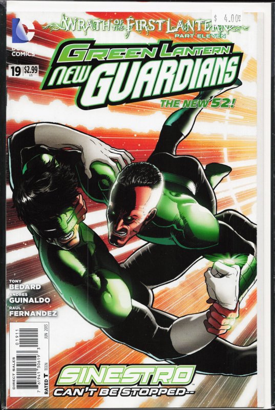 Green Lantern: New Guardians #19 (2013) Justice League