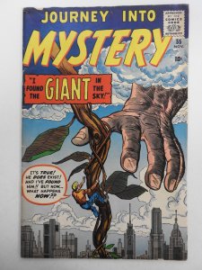 Journey Into Mystery #55 (1959) Awesome COver! Sharp VG Condition!