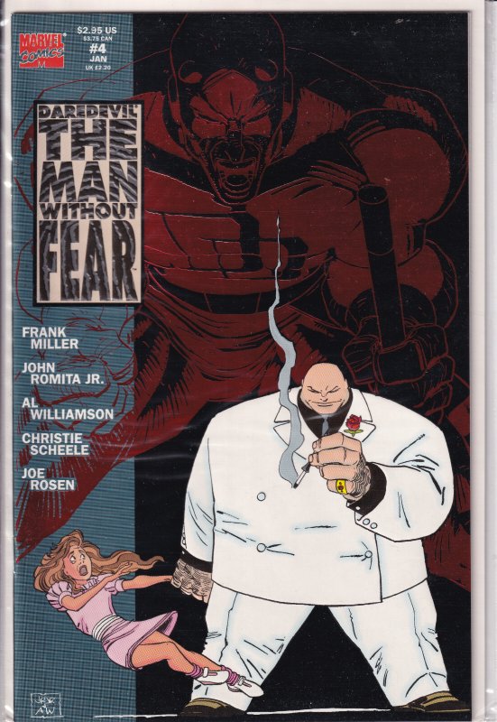 Daredevil The Man Without Fear #1-#5 Complete Set NM 1993 Marvel Comics Holofoil