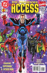 DC/Marvel: All Access #1 Direct Edition (1996) Spider-Man
