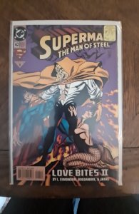 Superman: The Man of Steel #42 Direct Edition (1995) Superman 