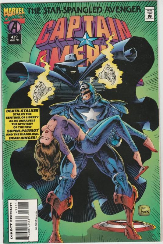 Captain America #439 (May-95) NM+ Super-High-Grade Captain America