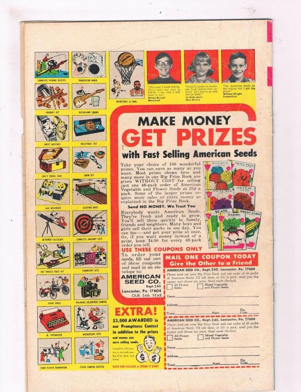 Donald Duck #142 VG Gold Key Walt Disney Comic Book 1972 Mickey DE2