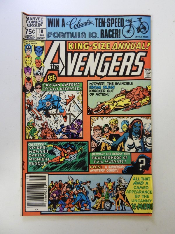 The Avengers Annual #10 (1981) 1st appearance of Rogue FN/VF condition