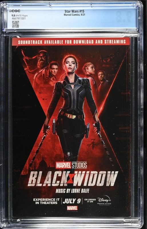 Star Wars #15 (9/21) Graded CGC 9.8