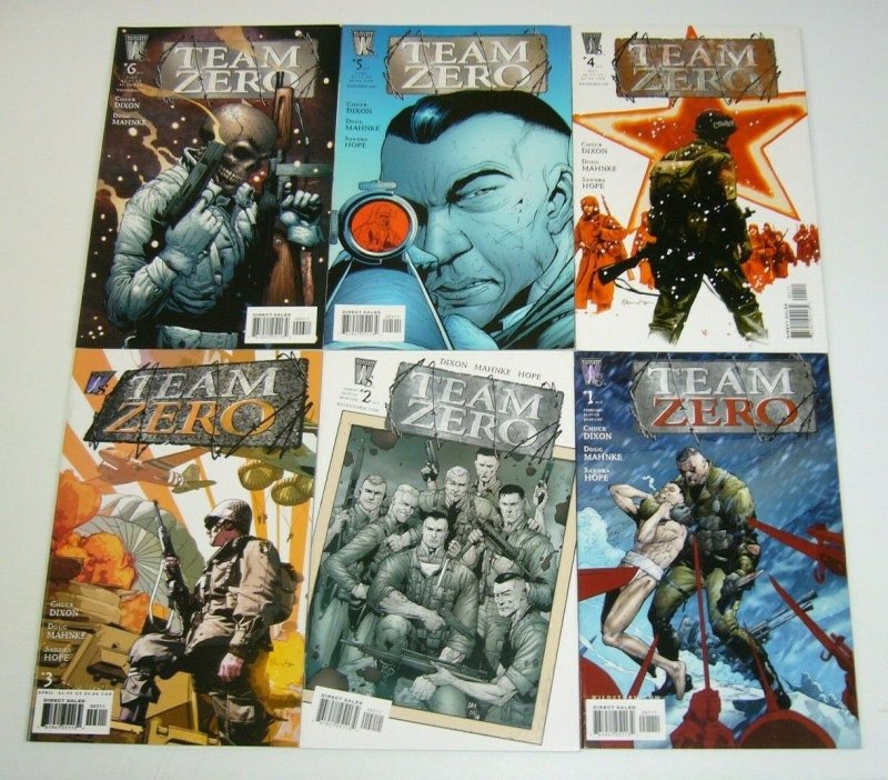 Team Zero #1-6 VF/NM complete series - chuck dixon - wildstorm comics 2 3 4 5