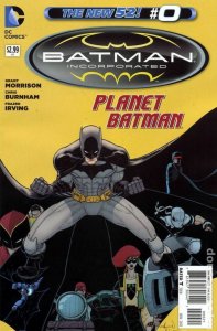 Batman Incorporated #0 DC Comics 2012 Aaron Kuder Variant Cover Comic