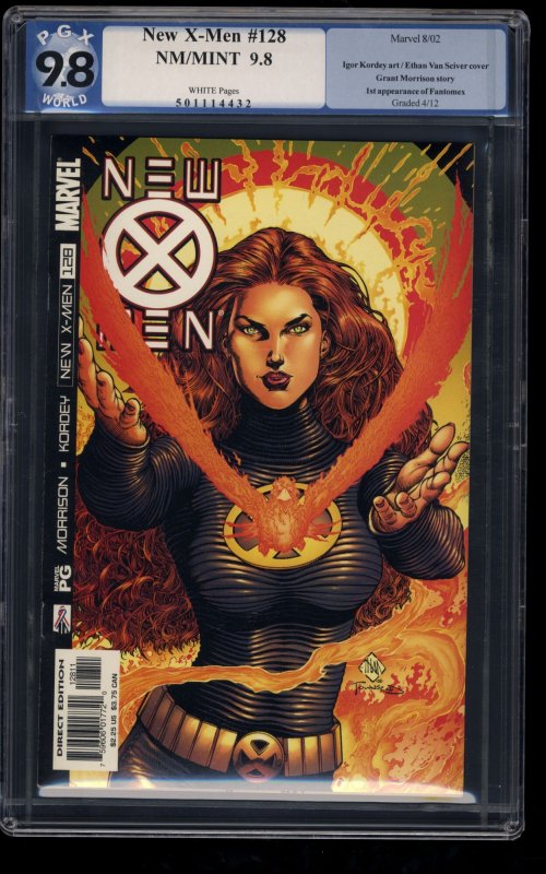 New X-Men #128 PGX NM/M 9.8 1st Fantomex!