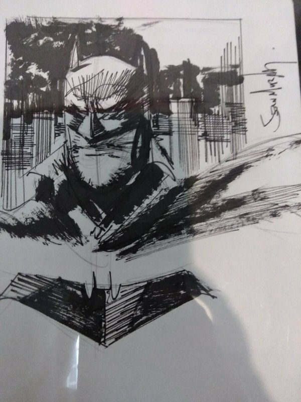 SEAN GORDON MURPHY ORIGINAL ART BATMAN WHITE KNIGHT SKETCH CGC SIGNATURE SERIES