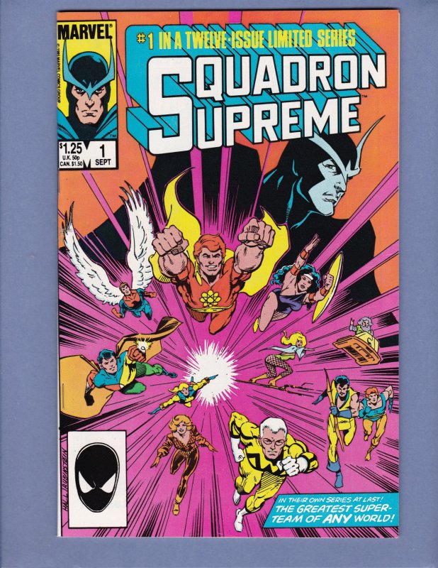 Squadron Supreme #1 NM-/NM Marvel 1985