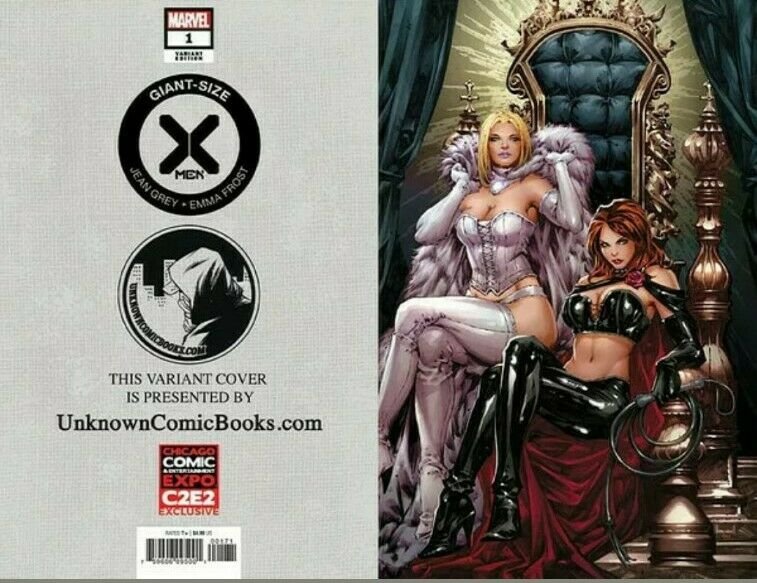 GIANT SIZE X-MEN Jean Grey Emma Frost #1 Ngu HELLFIRE CLUB VARIANT C2E2 NM