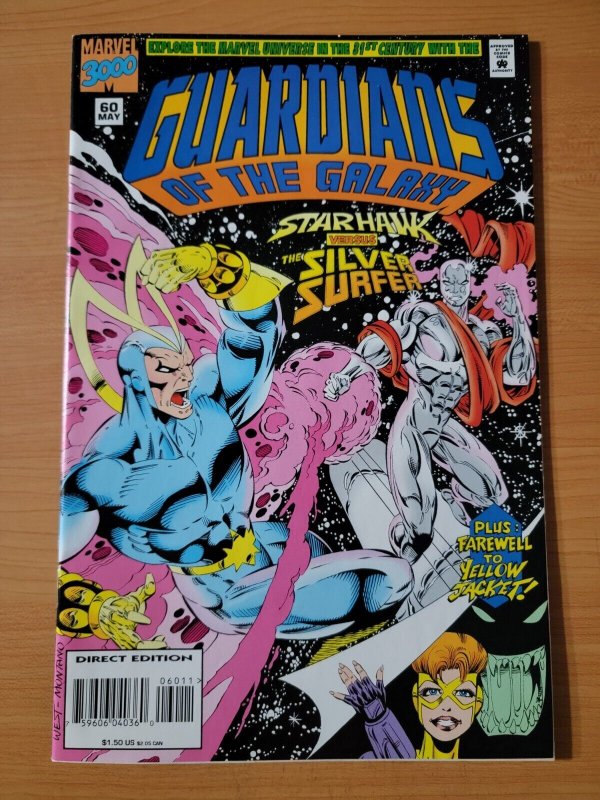 Guardians of the Galaxy #60 Direct Market Edition ~ NEAR MINT NM ~ 1995 Marvel