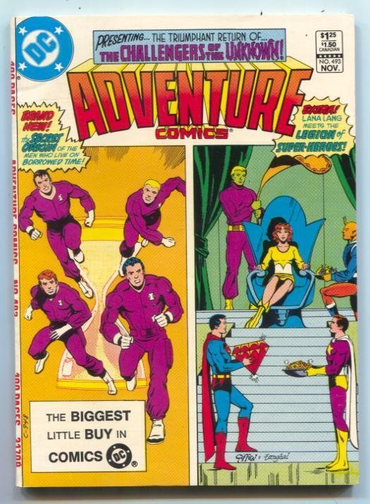 ADVENTURE COMICS #493 1982- -LEGION OF SUPER-HEROES