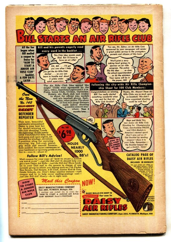 TOMAHAWK #16 1953- DC WESTERN - FORT MYSTERY- GOLDEN AGE comic book