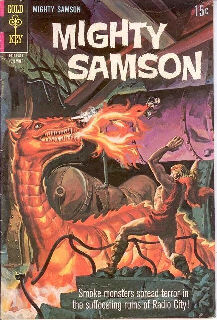 MIGHTY SAMSON 16 VG-F   November 1968 COMICS BOOK