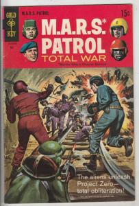 M.A.R.S. Patrol Total War #9 (May-69) VF/NM High-Grade M.A.R.S. (Sgt. Joe Str...