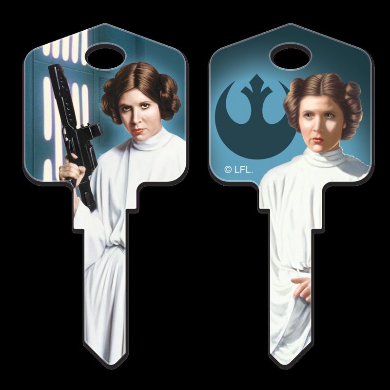 Star Wars Key Blanks (Kwikset-KW, Princess Leia)