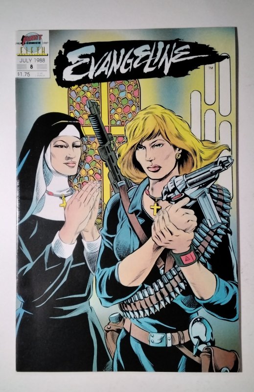 Evangeline #8 (1988) First Comic Book J756