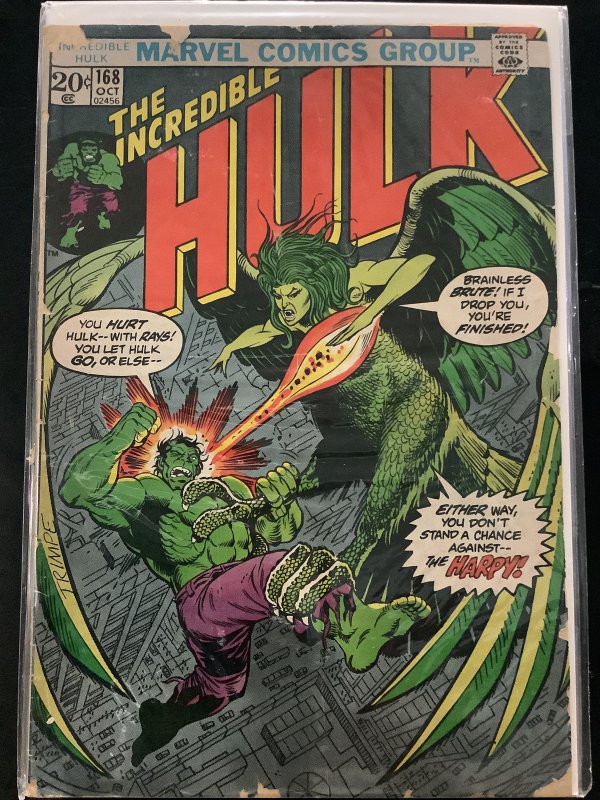 The Incredible Hulk #168 (1973)