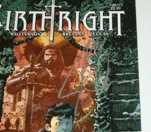 Birthright (Image) #1A VF/NM; signed by Joshua Williamson - Image comics